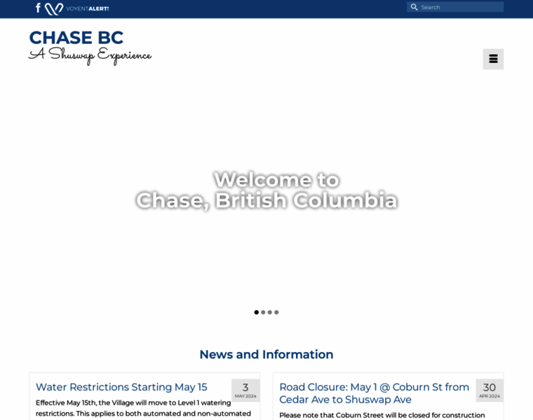 Chasebc.ca thumbnail