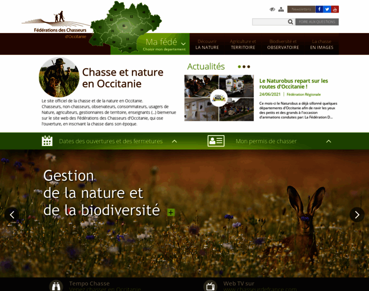 Chasse-nature-midipyrenees.fr thumbnail