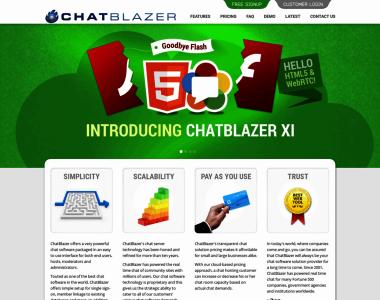 Chatblazer.com thumbnail