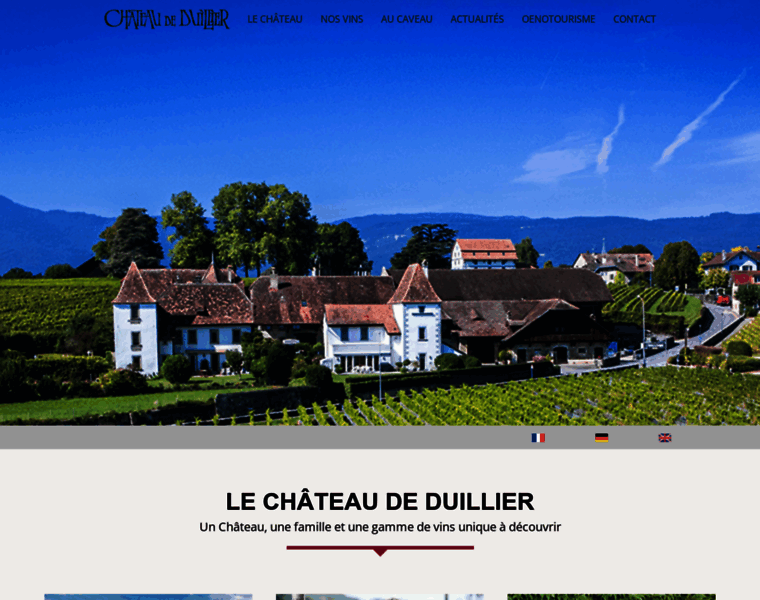 Chateau-de-duillier.ch thumbnail