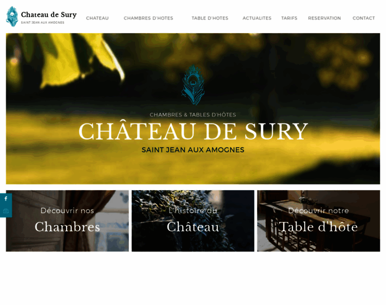Chateau-de-sury.com thumbnail