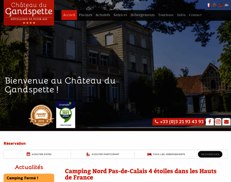 Chateau-gandspette.com thumbnail