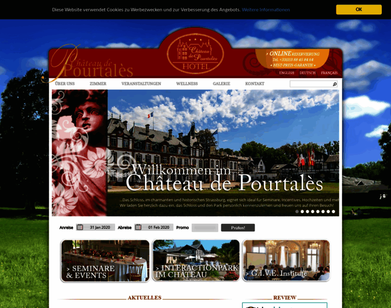 Chateau-pourtales.eu thumbnail