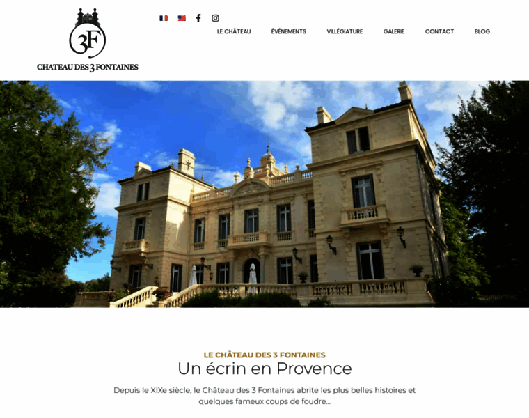 Chateau3fontaines.com thumbnail