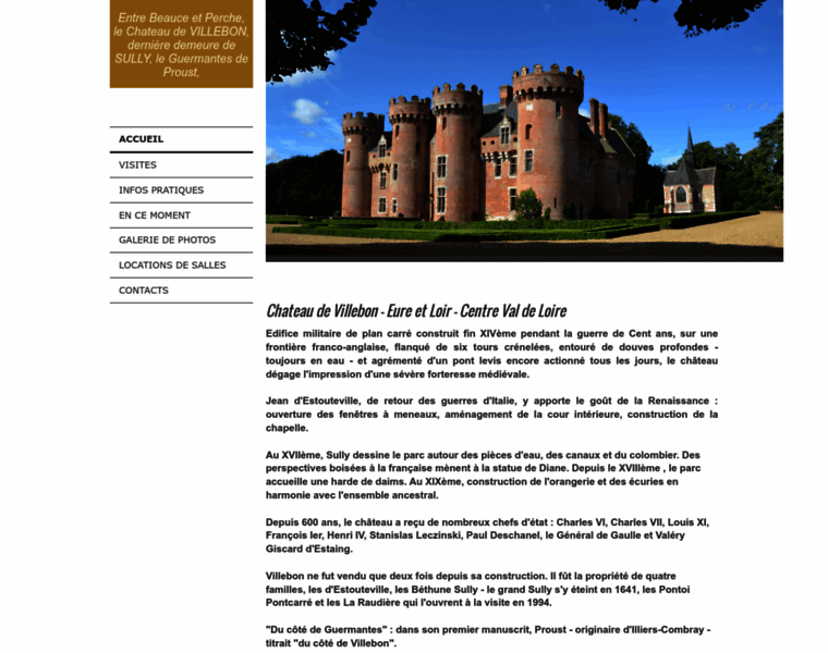 Chateauvillebon28.com thumbnail