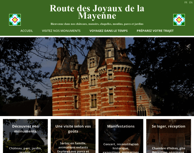 Chateaux-jardins-mayenne.fr thumbnail