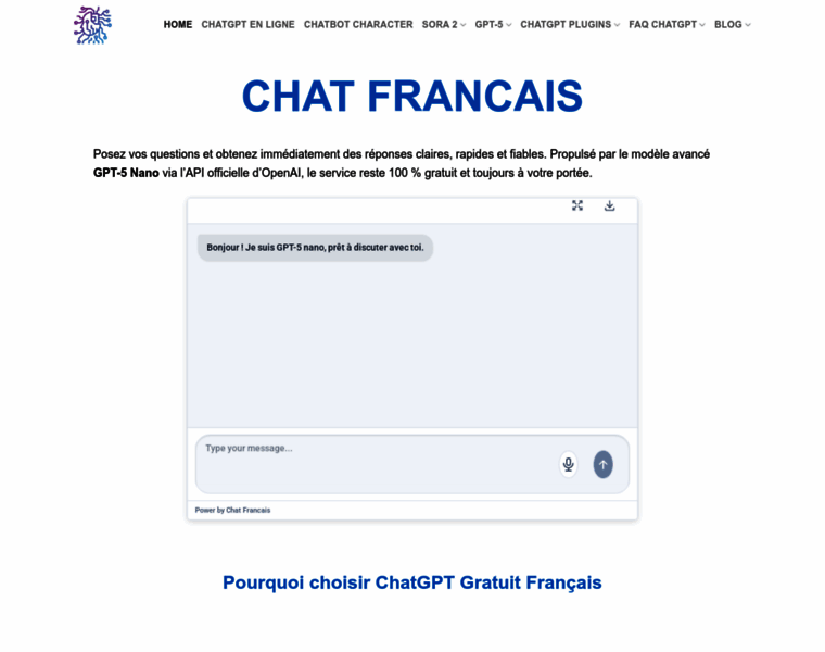 Chatfrancais.net thumbnail