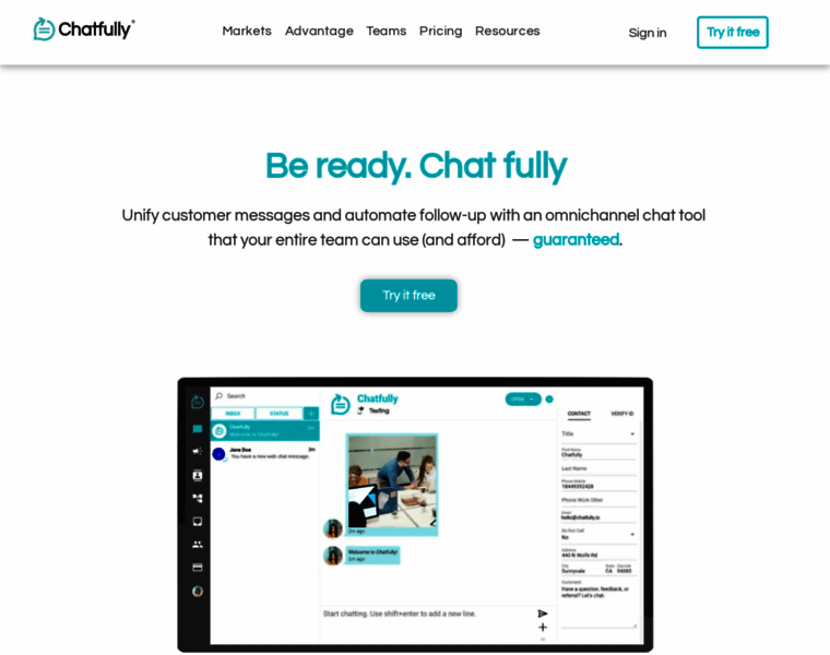Chatfully.io thumbnail Chatfully.io thumbnail