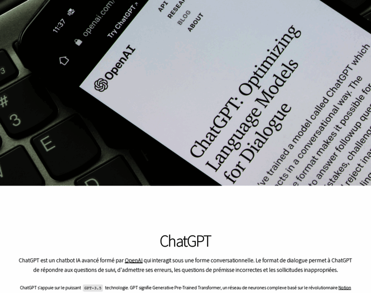 Chatgptonline.fr thumbnail