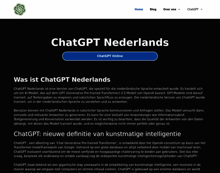 Chatgptxonline.nl thumbnail
