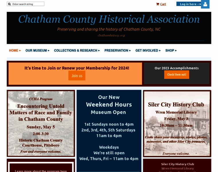 Chathamhistory.org thumbnail