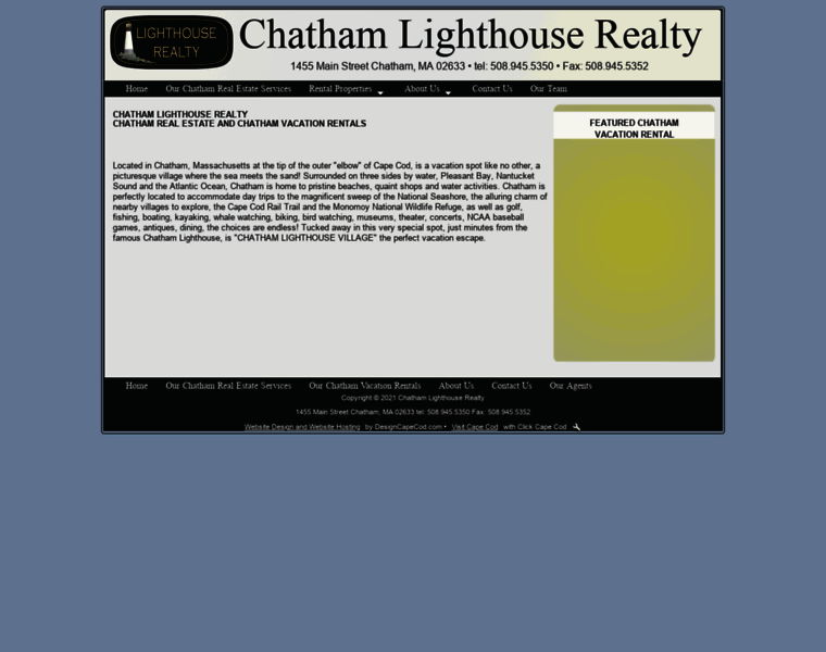 Chathamlighthouserealty.com thumbnail