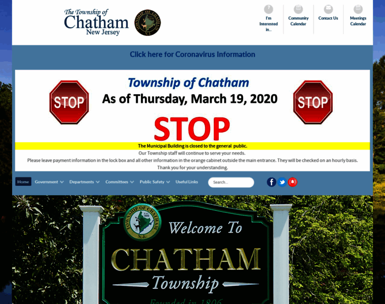 Chathamtownship-nj.gov thumbnail
