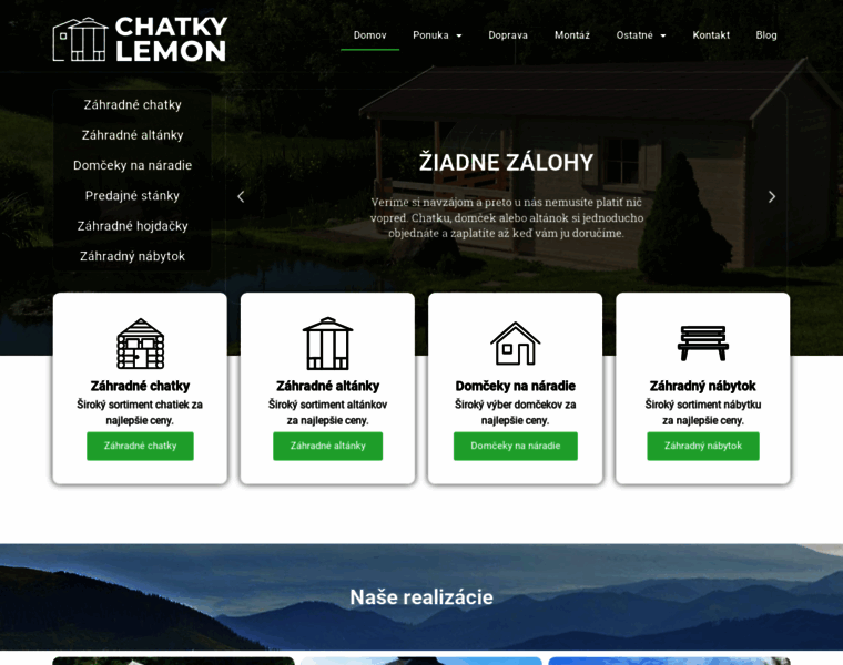 Chatky-domceky.sk thumbnail