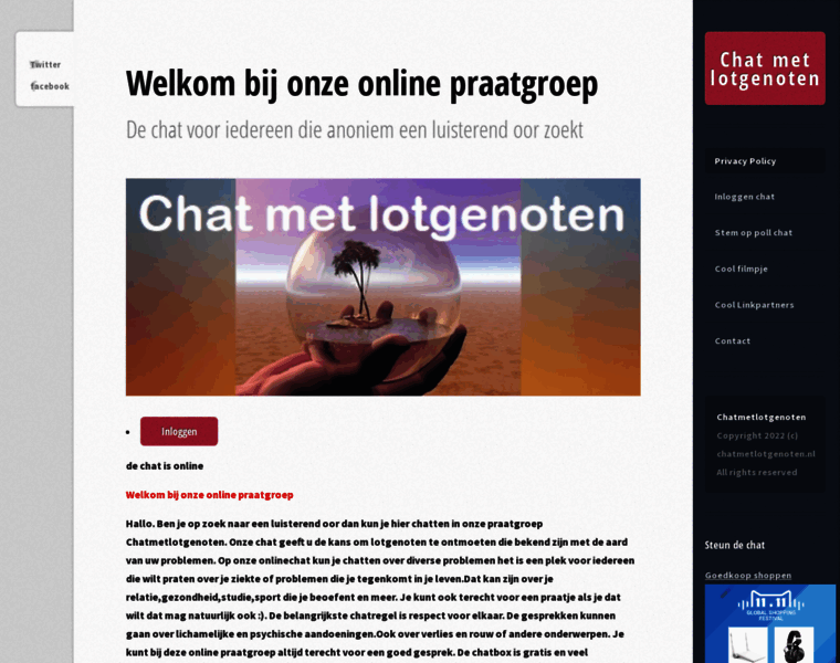 Chatmetlotgenoten.nl thumbnail