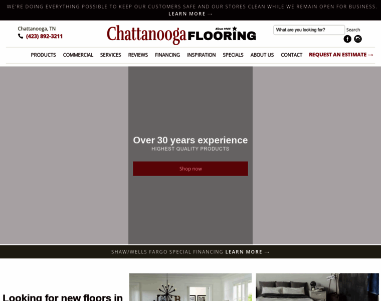 Chattanoogaflooringcenter.com thumbnail