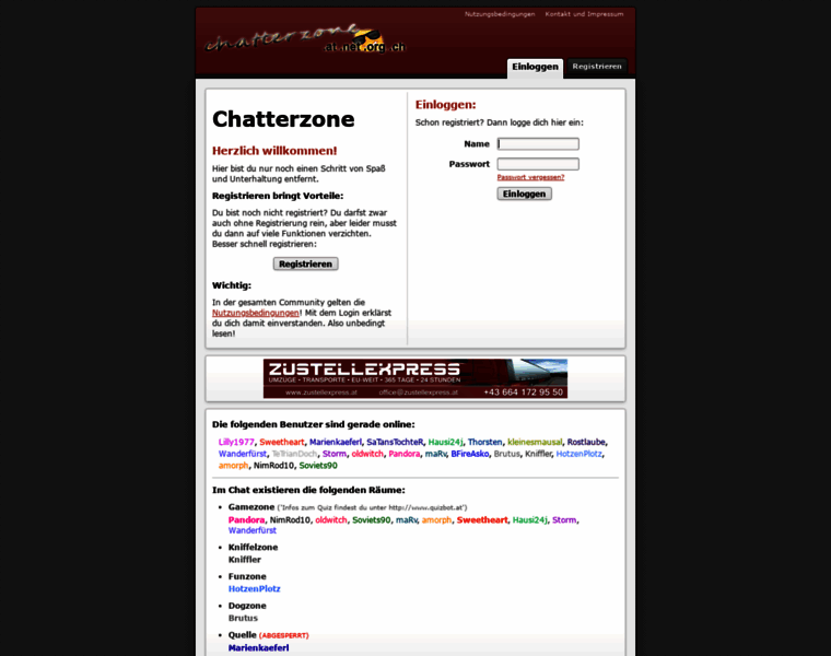 Chatterzone.at thumbnail