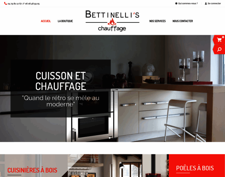 Chauffage-bois-bettinelli.com thumbnail