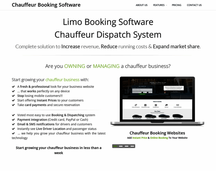 Chauffeurbookingsoftware.com thumbnail Chauffeurbookingsoftware.com thumbnail