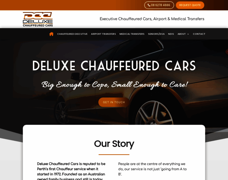 Chauffeuredcars.com.au thumbnail