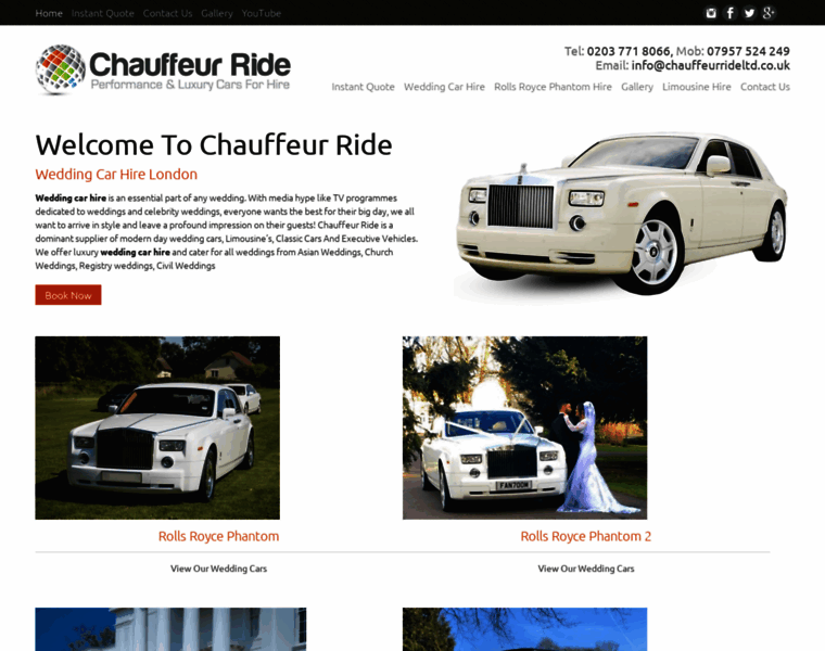 Chauffeurride.co.uk thumbnail
