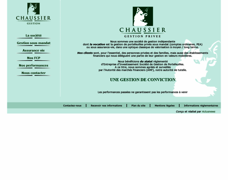 Chaussier-gestion.com thumbnail
