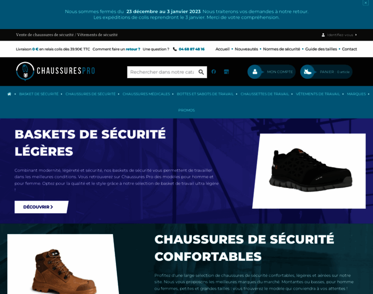 Chaussures-pro.fr thumbnail