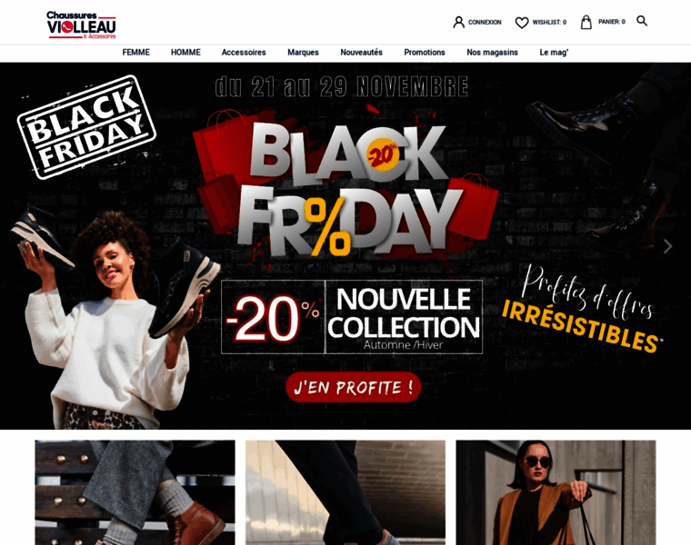 Chaussuresviolleau.fr thumbnail