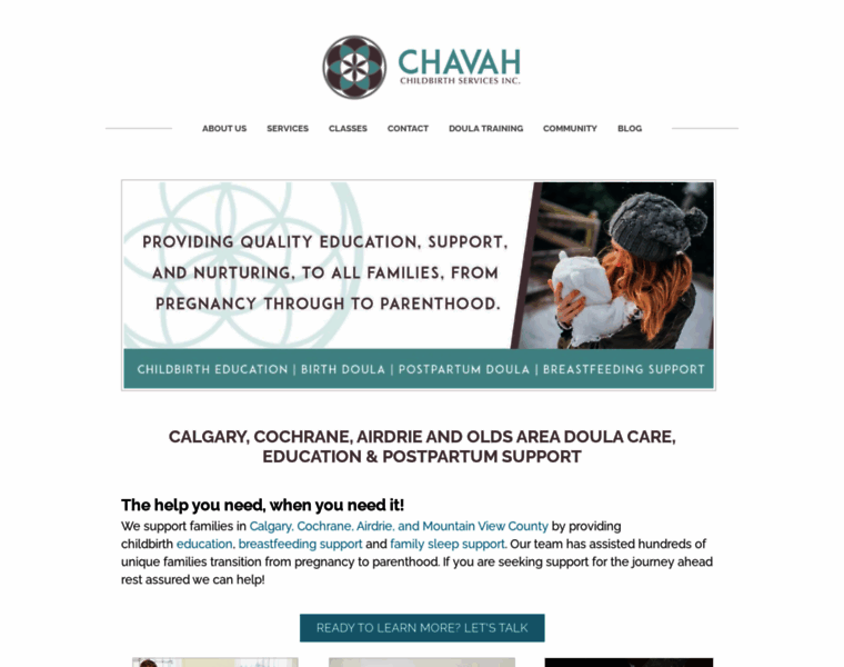 Chavahchildbirthservices.com thumbnail