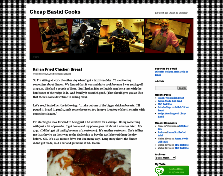 Cheap-bastid-cooks.com thumbnail