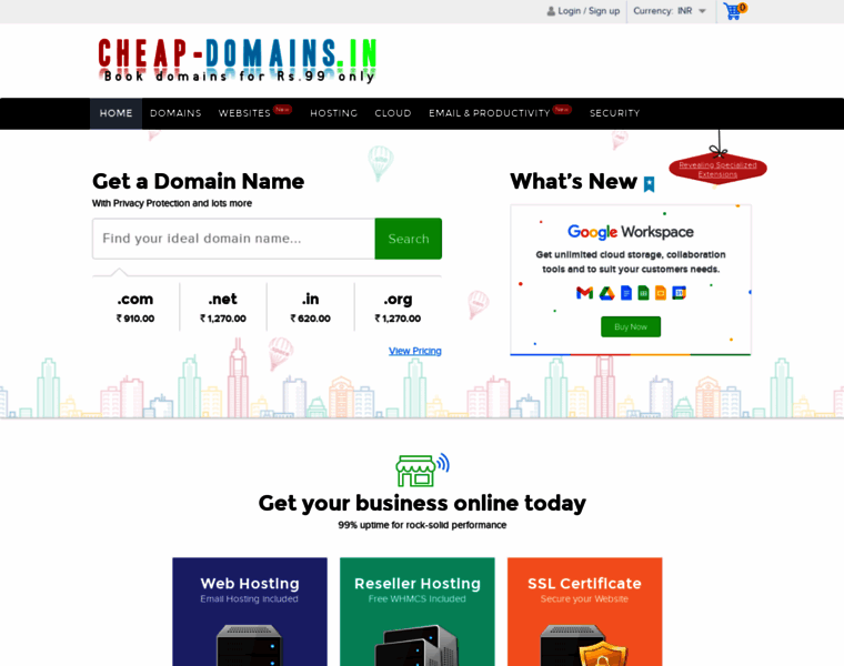 Cheap-domains.in thumbnail