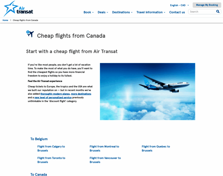 Cheap-flights.airtransat.ca thumbnail