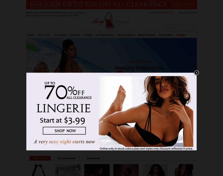 Cheap-lingerie.net thumbnail