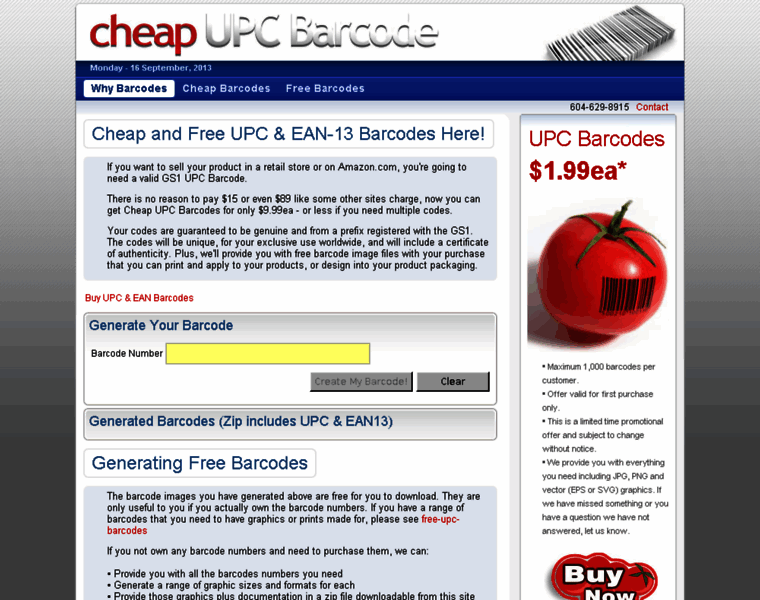 Cheap-upc-barcode.com thumbnail