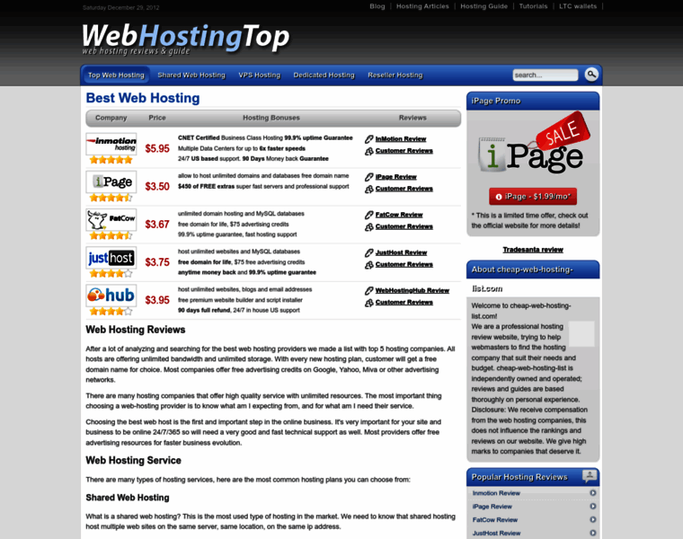 Cheap-web-hosting-list.com thumbnail