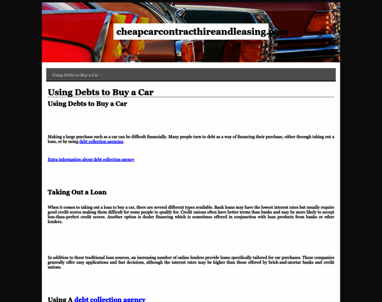 Cheapcarcontracthireandleasing.com thumbnail