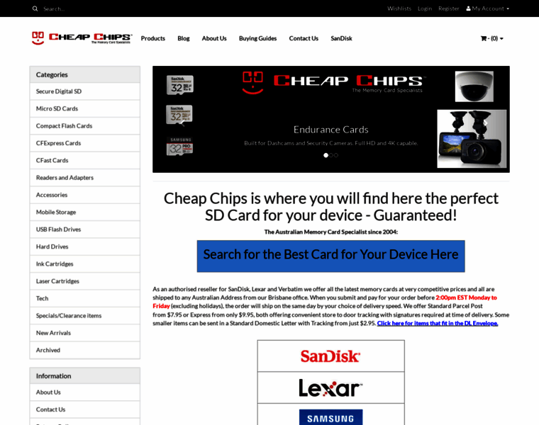 Cheapchips.com.au thumbnail