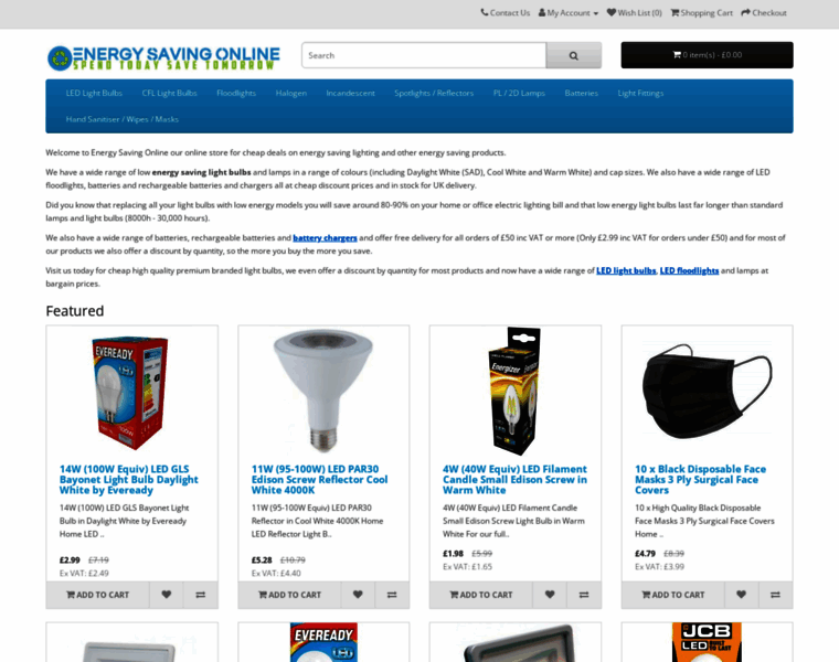 Cheapenergysavinglightbulbs.co.uk thumbnail