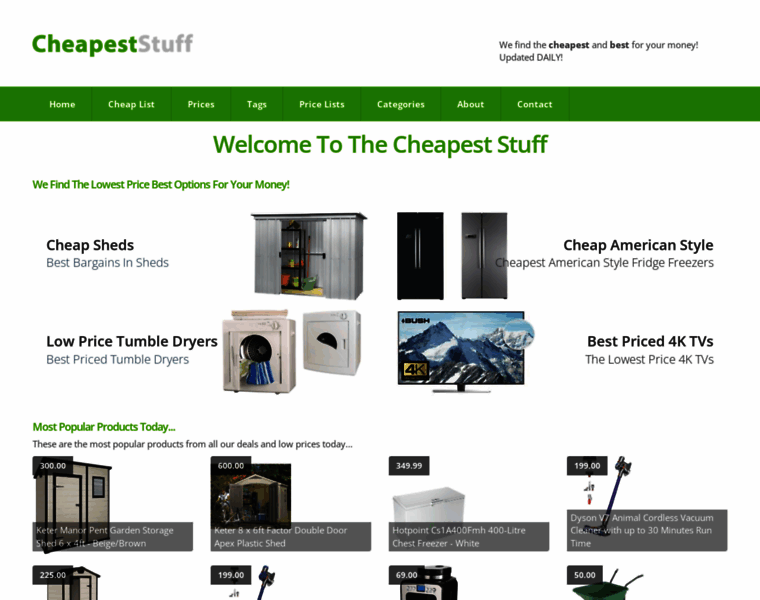 Cheapeststuff.co.uk thumbnail