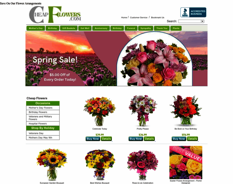 Cheapflowers.com thumbnail
