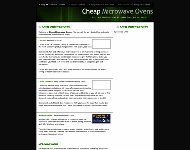 Cheapmicrowaveovens.co.uk thumbnail