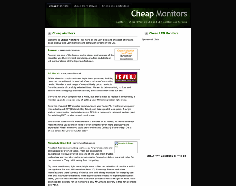 Cheapmonitors.co.uk thumbnail