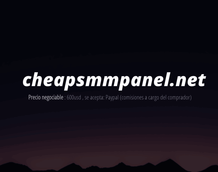 Cheapsmmpanel.net thumbnail