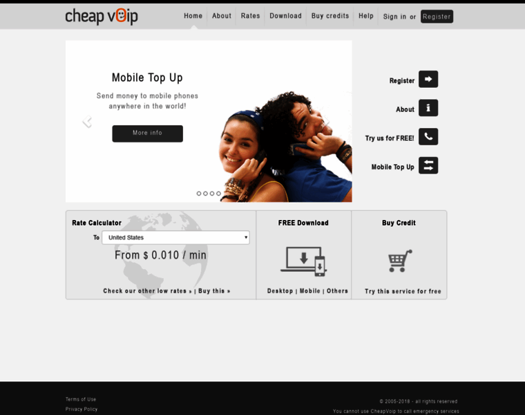Cheapvoip.com thumbnail
