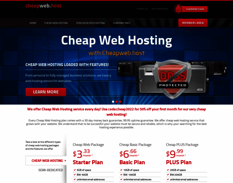 Cheapweb.host thumbnail