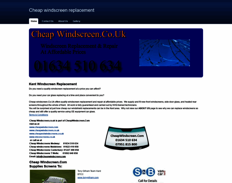 Cheapwindscreen.co.uk thumbnail