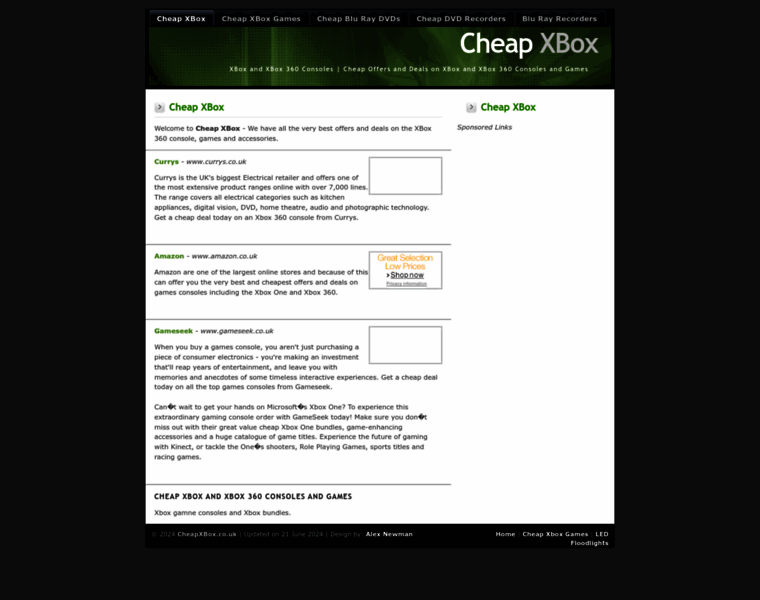 Cheapxbox.co.uk thumbnail