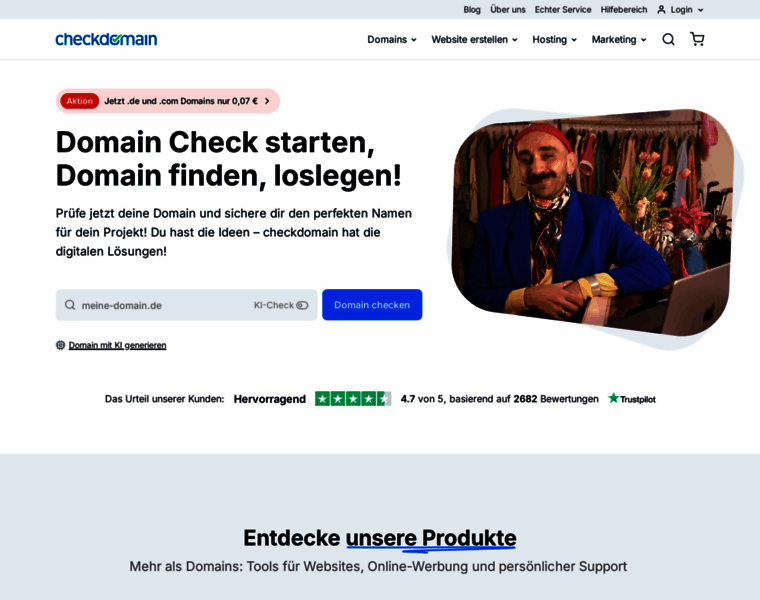 Checkdomain.de thumbnail