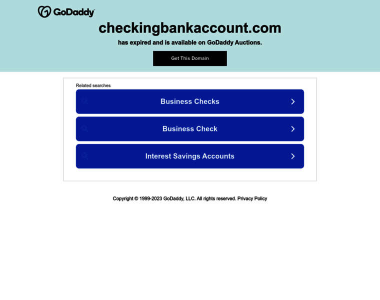 Checkingbankaccount.com thumbnail