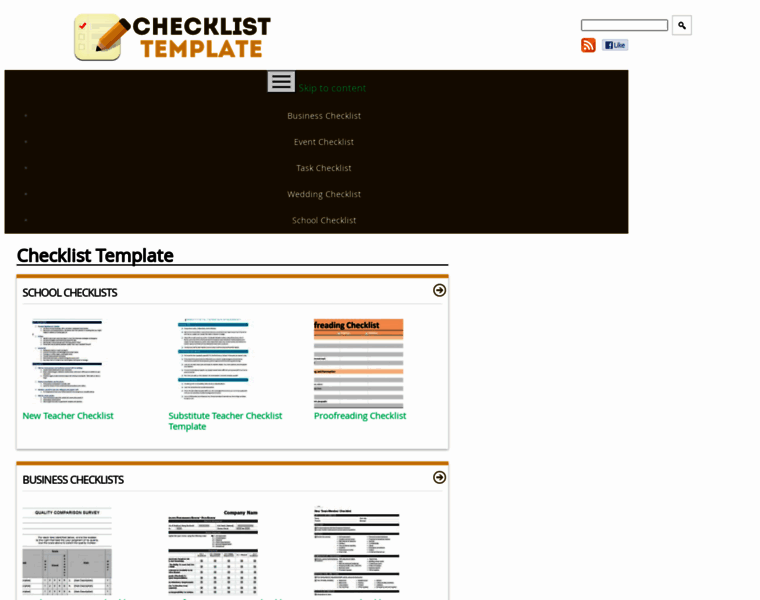 Checklisttemplate.net thumbnail
